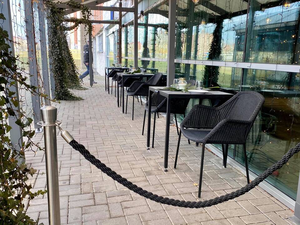 Protestavo: paslaugų sektoriaus darbuotojai sako sunkiai išgyvenantys pandemiją.