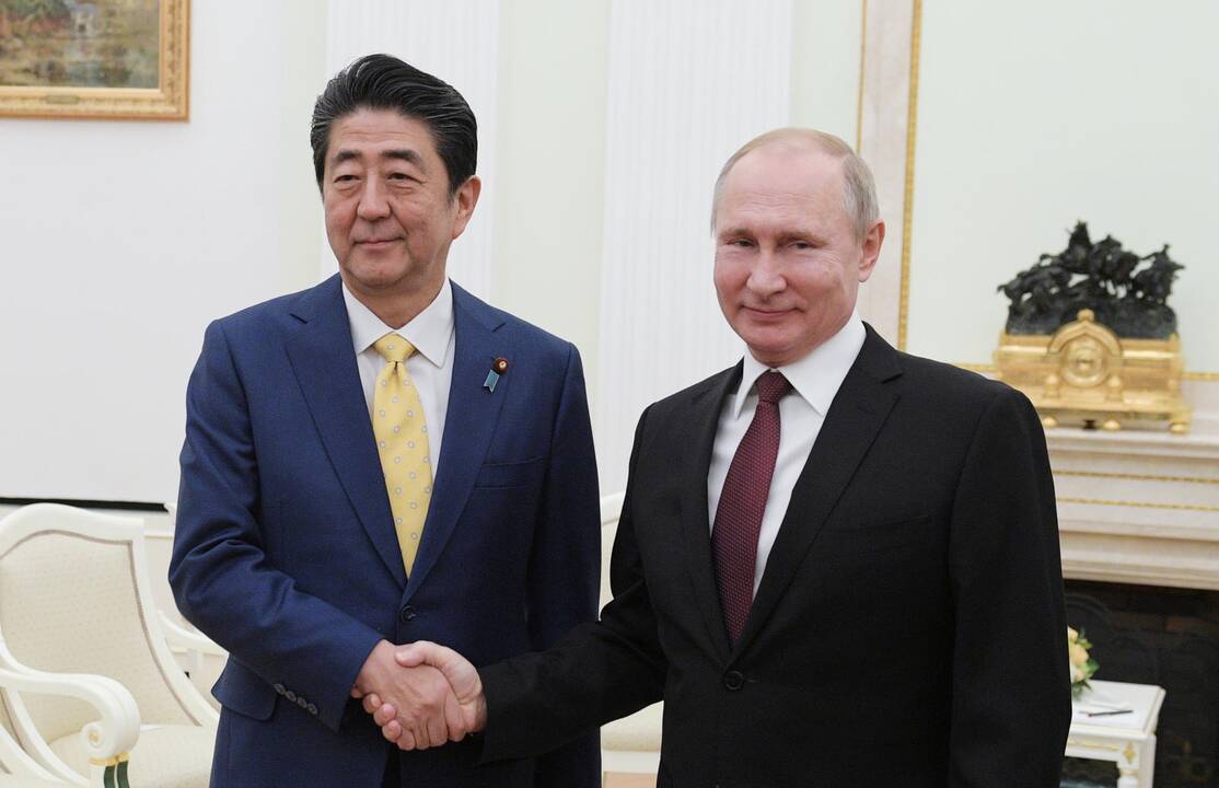 Vladimiras Putinas, Shinzo Abe