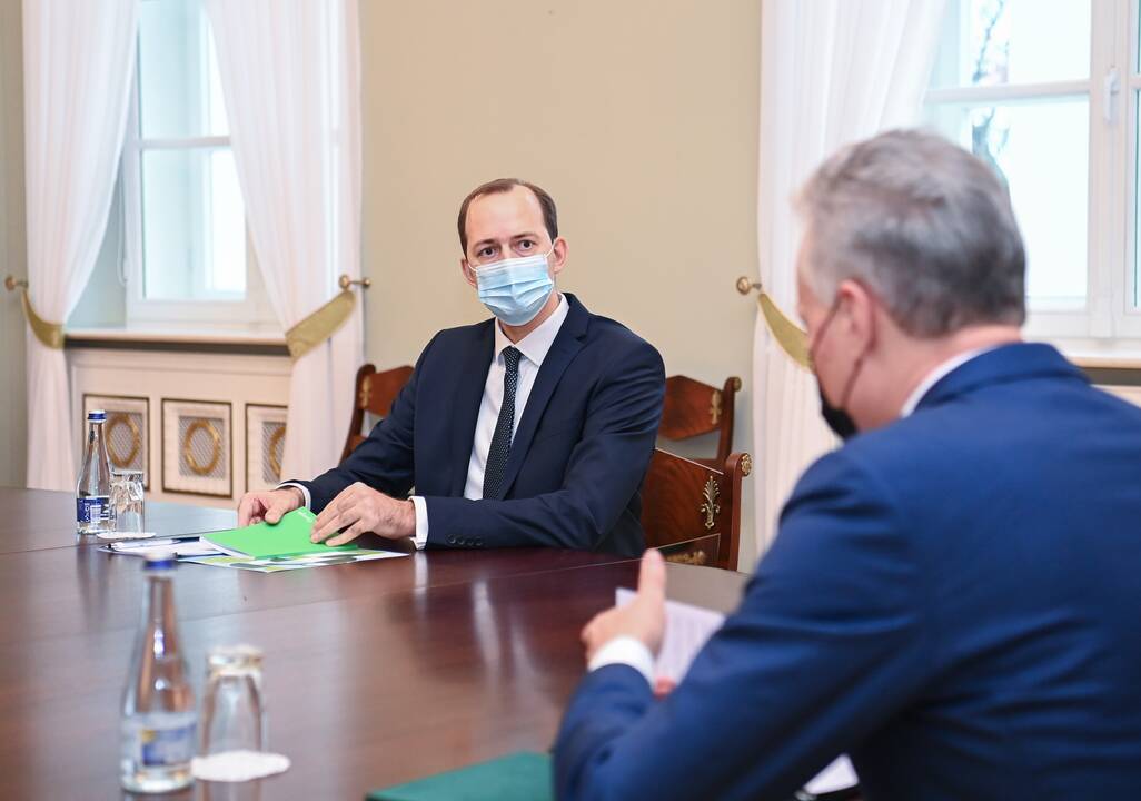 Marius Skuodis ir Gitanas Nausėda