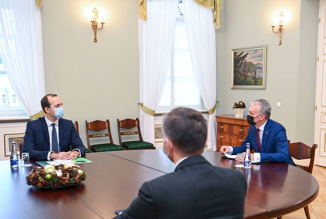 Marius Skuodis ir Gitanas Nausėda