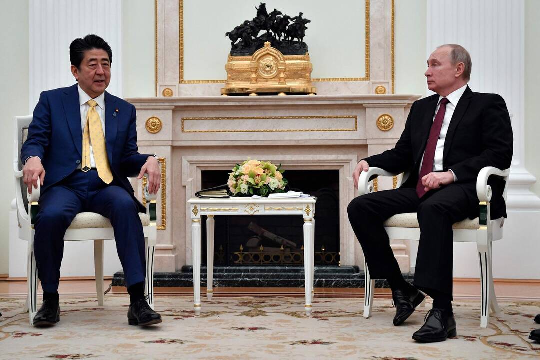 Vladimiras Putinas, Shinzo Abe