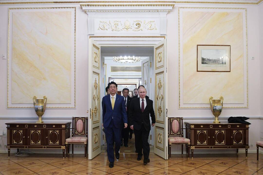 Vladimiras Putinas, Shinzo Abe