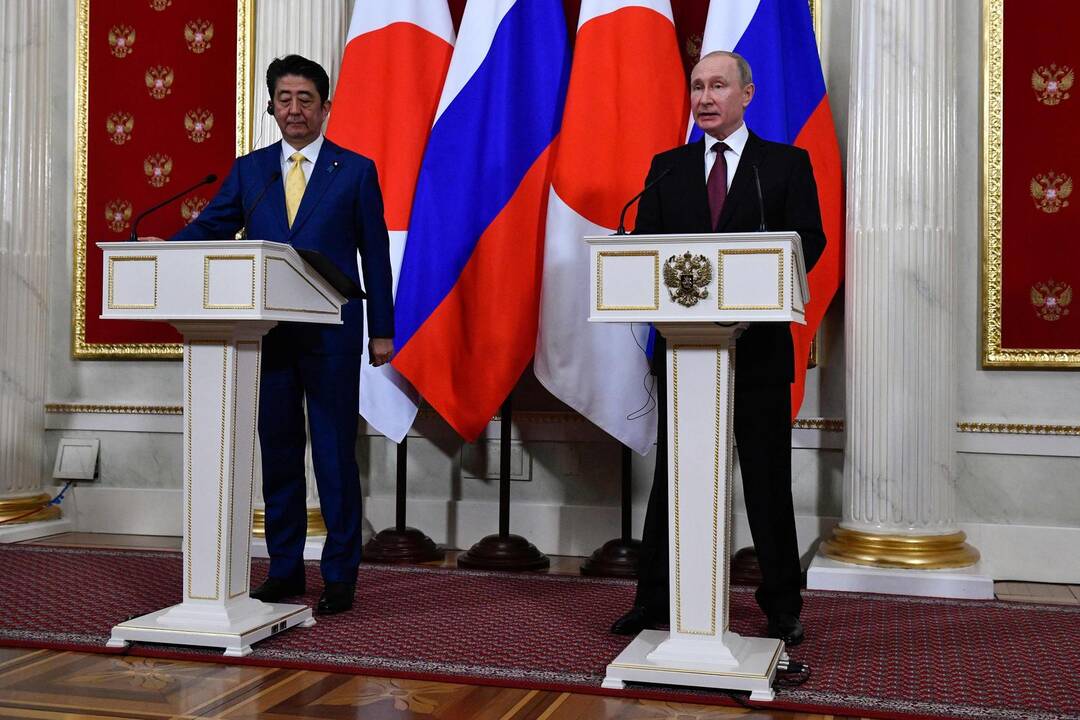 Vladimiras Putinas, Shinzo Abe