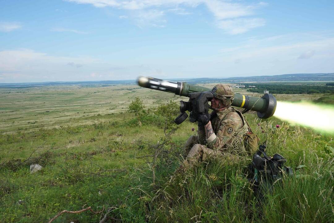 Kova prieš Rusijos separatistus: Ukraina perka 150 prieštankinių raketų 