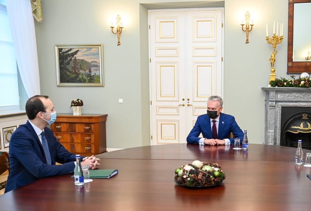 Marius Skuodis ir Gitanas Nausėda