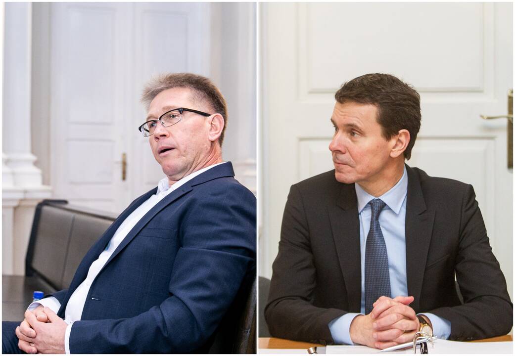 Romanas Raulynaitis ir Raimundas Kurlianskis