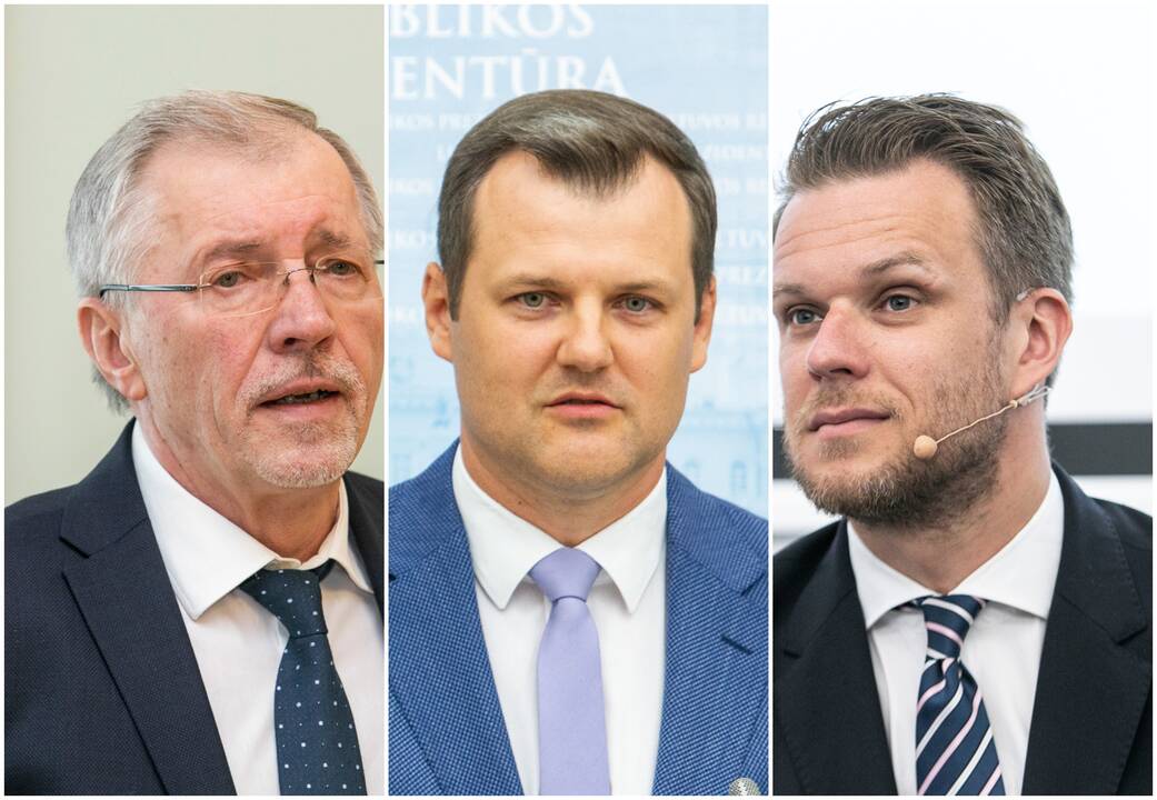Gediminas Kirkilas, Gintautas Paluckas, Gabrielius Landsbergis