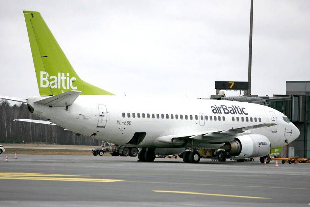 Kopenhagoje avariniu būdu leidosi „airBaltic“ lėktuvas