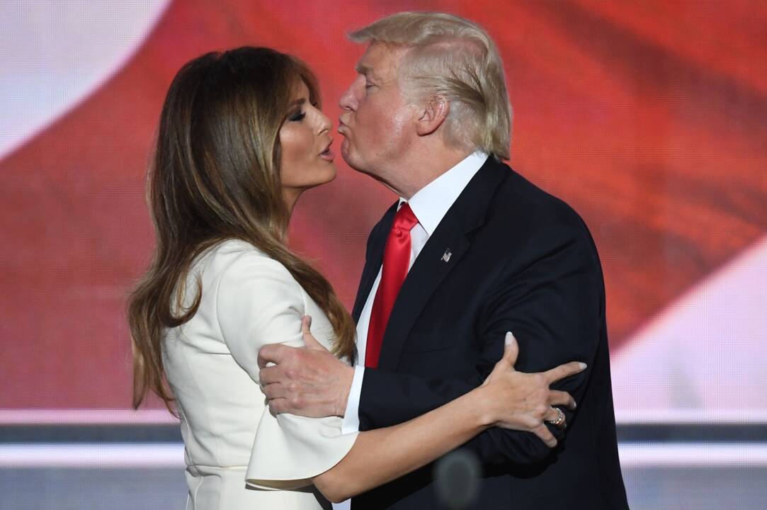 Melania Trump ir Donaldas Trumpas