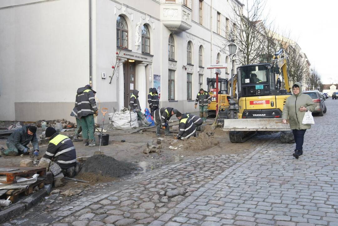 Planai: septyniose Klaipėdos senamiesčio gatvėse – Žvejų, Teatro, Sukilėlių, Daržų, Aukštojoje, Didžiojoje Vandens ir Vežėjų planuojama atnaujinti akmeninius grindinius.