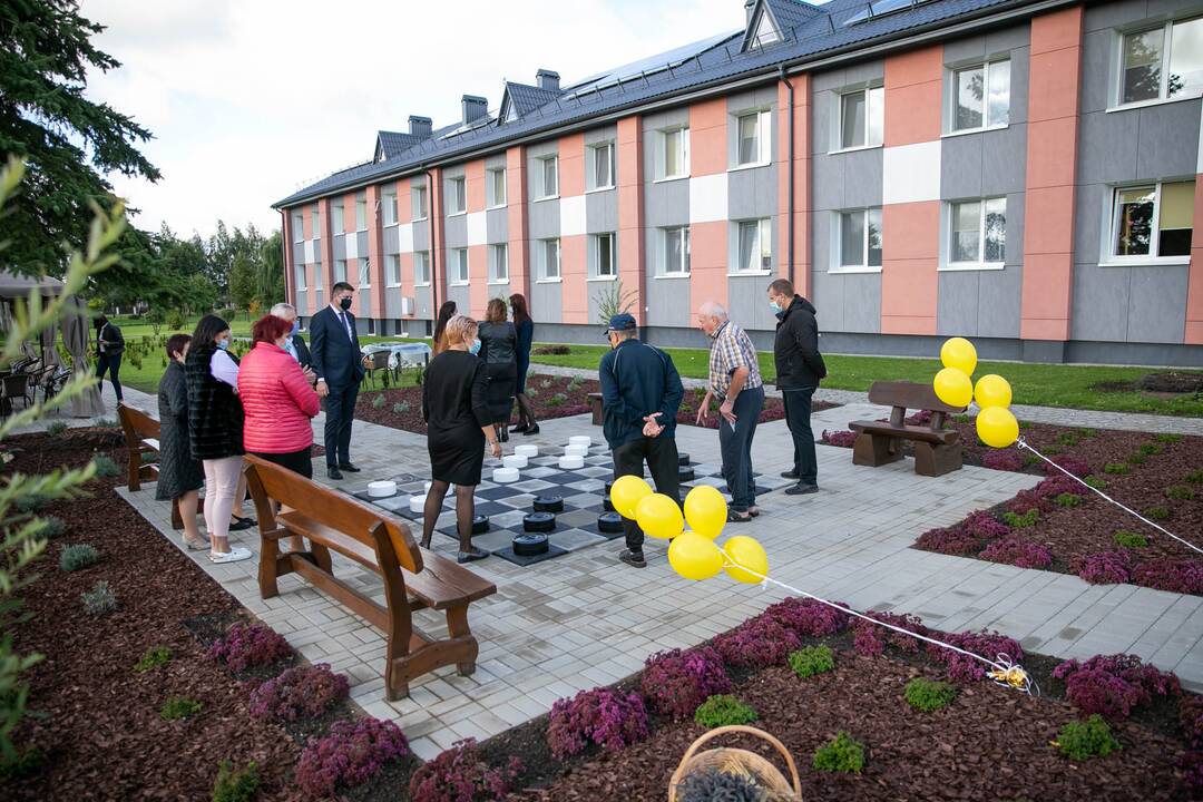 Susitelkimas: visus darbus Lauksargio globos namų kolektyvas darė savomis rankomis.