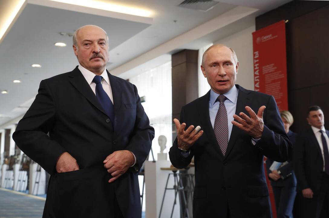 Aleksandras Lukašenka ir Vladimiras Putinas