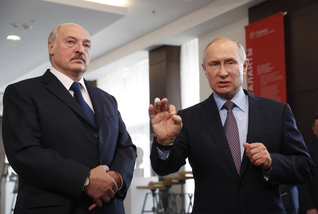 Aleksandras Lukašenka ir Vladimiras Putinas