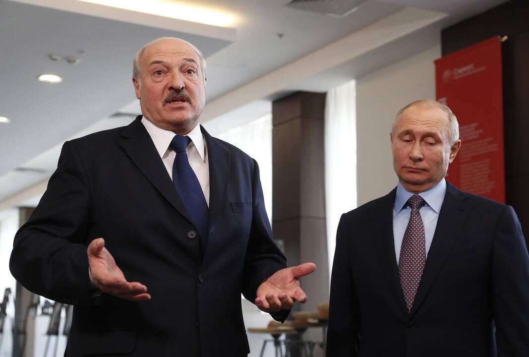 Aleksandras Lukašenka ir Vladimiras Putinas