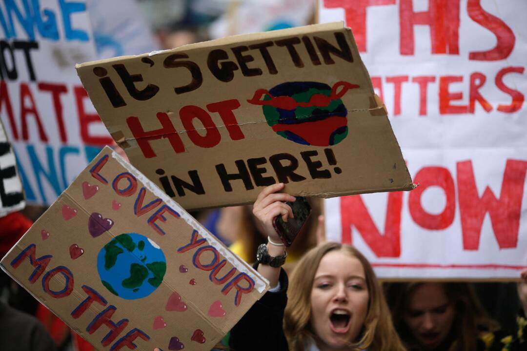 Airija paskelbė klimato „nepaprastąją padėtį“