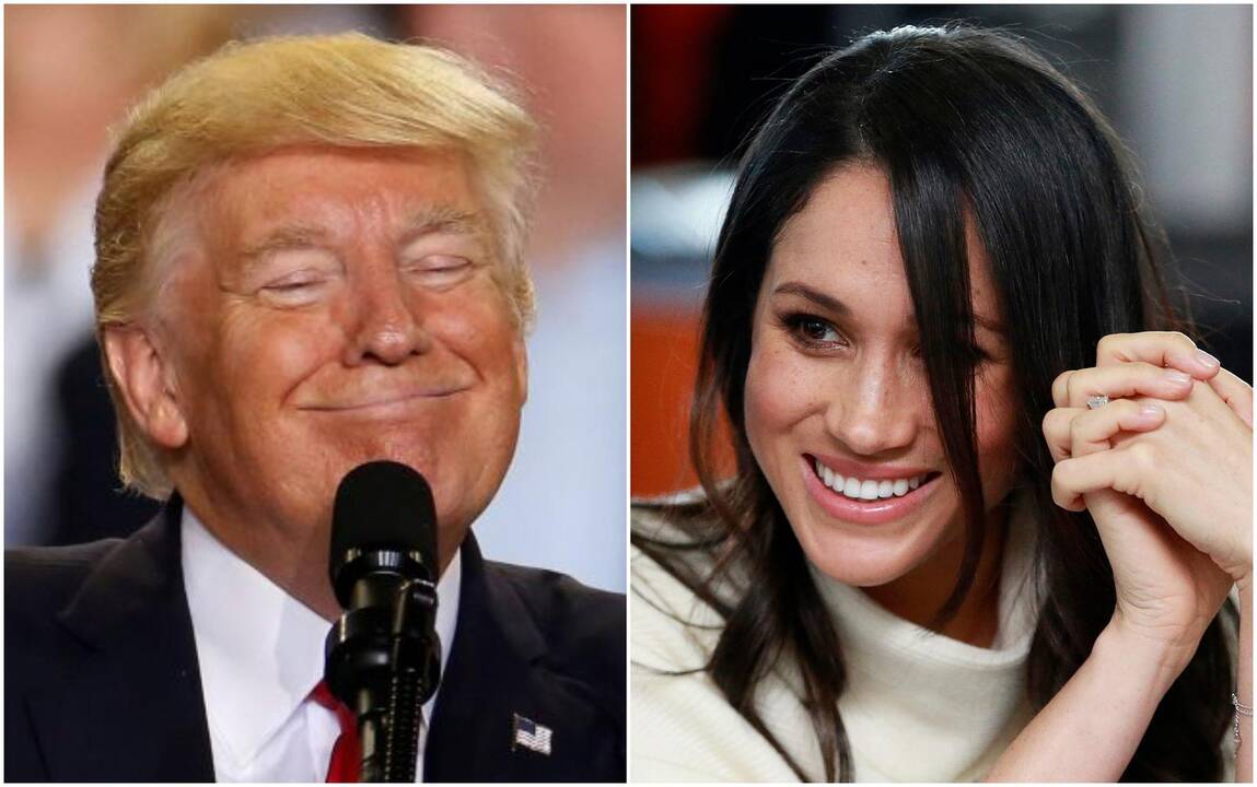Donaldas Trumpas ir Meghan Markle