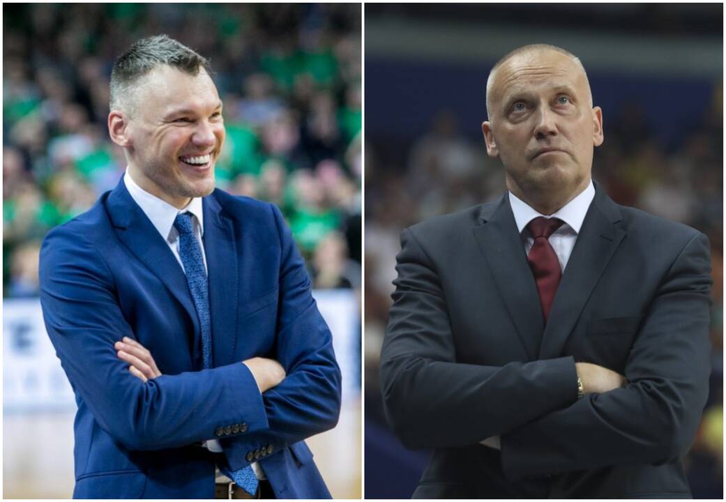 Šarūnas Jasikevičius ir Rimas Kurtinaitis
