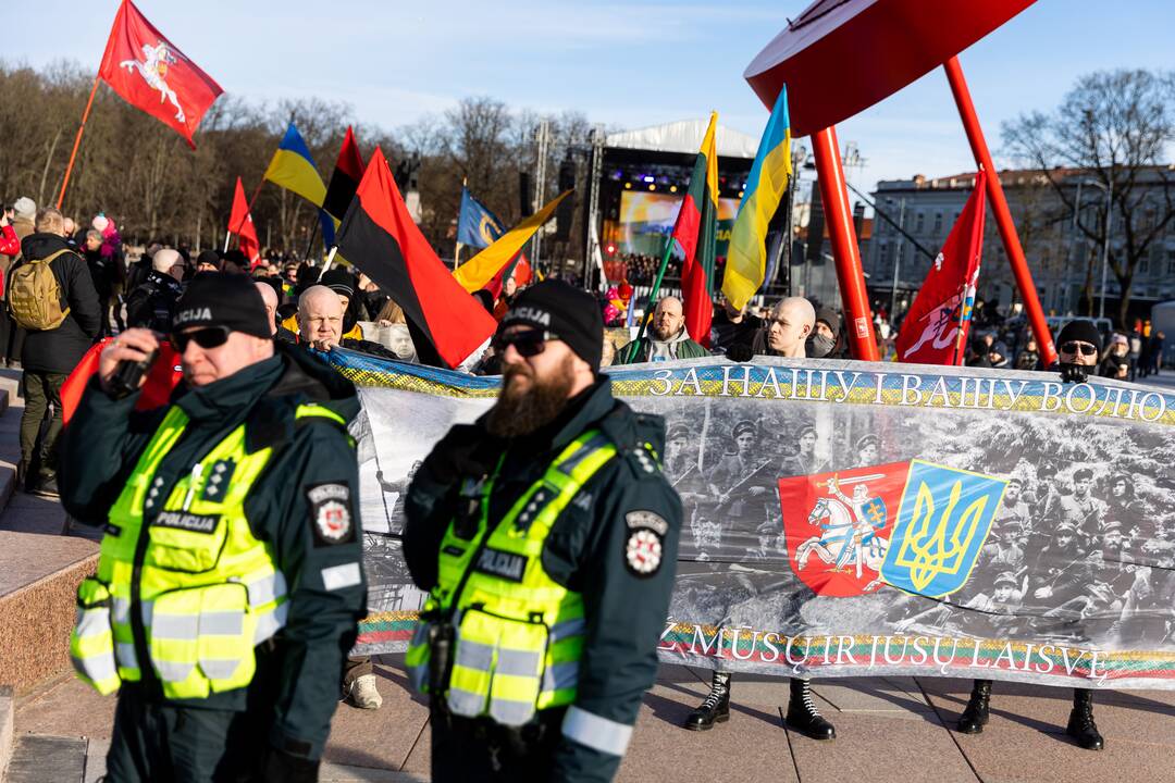 Tradicinės Kovo 11-osios eitynės „Už mūsų ir jūsų laisvę!“