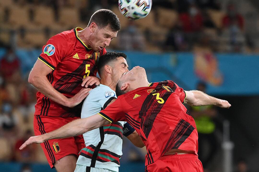 Europos futbolo čempionatas: Belgija–Portugalija 1:0