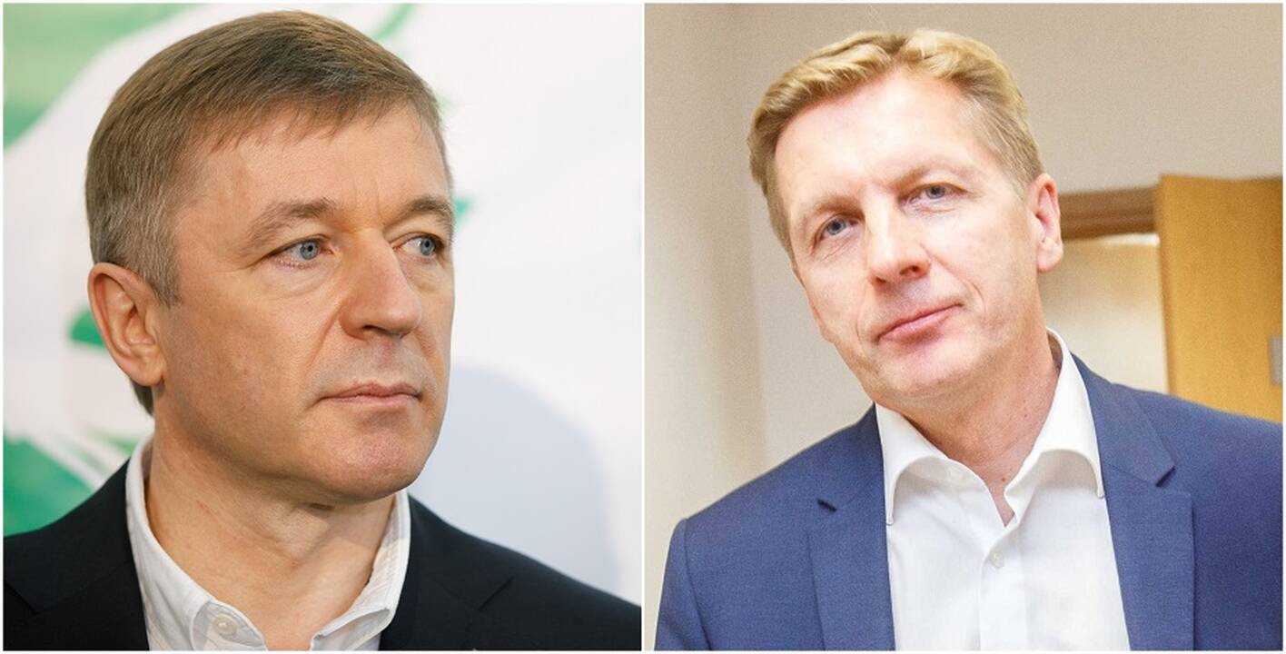 Ramūnas Karbauskis ir Arvydas Vaitkus