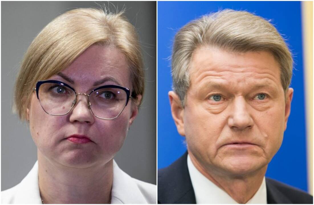 Aušrinė Norkienė ir Rolandas Paksas