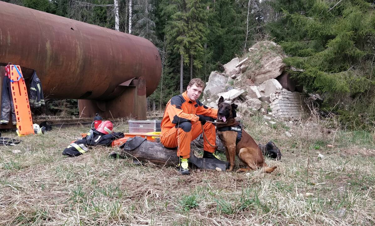 Draugė: vokiečių aviganė Mulan pripažįsta ir A.Lolat, kaip savą žmogų, ir M.Gustaitį – savo trenerį.