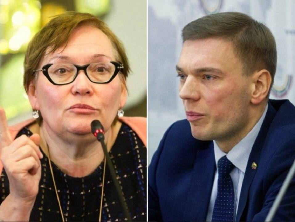 Aušra Maldeikienė ir Mindaugas Puidokas