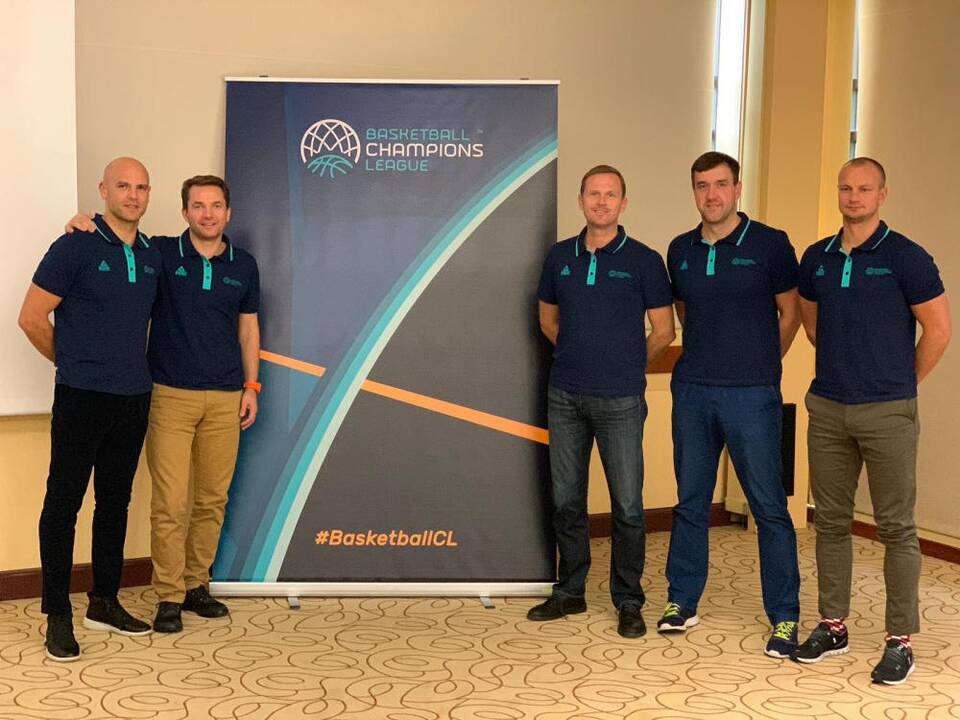 Čempionų lygoje – rekordinis arbitrų skaičius iš Lietuvos