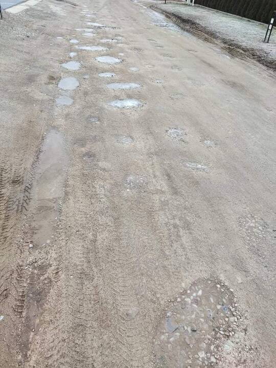 Padėtis: situacija Ramybės gatvėje tikrai prasta, tačiau gyventojai nepamiršti.