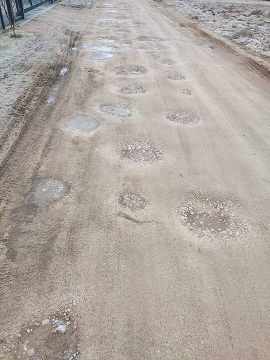 Padėtis: situacija Ramybės gatvėje tikrai prasta, tačiau gyventojai nepamiršti.