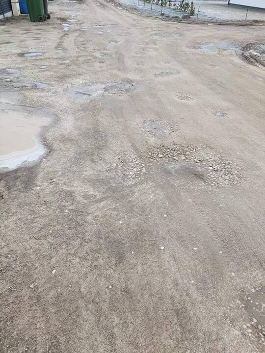 Padėtis: situacija Ramybės gatvėje tikrai prasta, tačiau gyventojai nepamiršti.