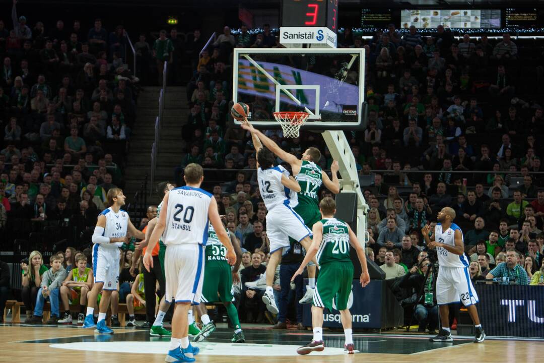 Kauno „Žalgiris“ - Stambulo „Anadolu Efes“