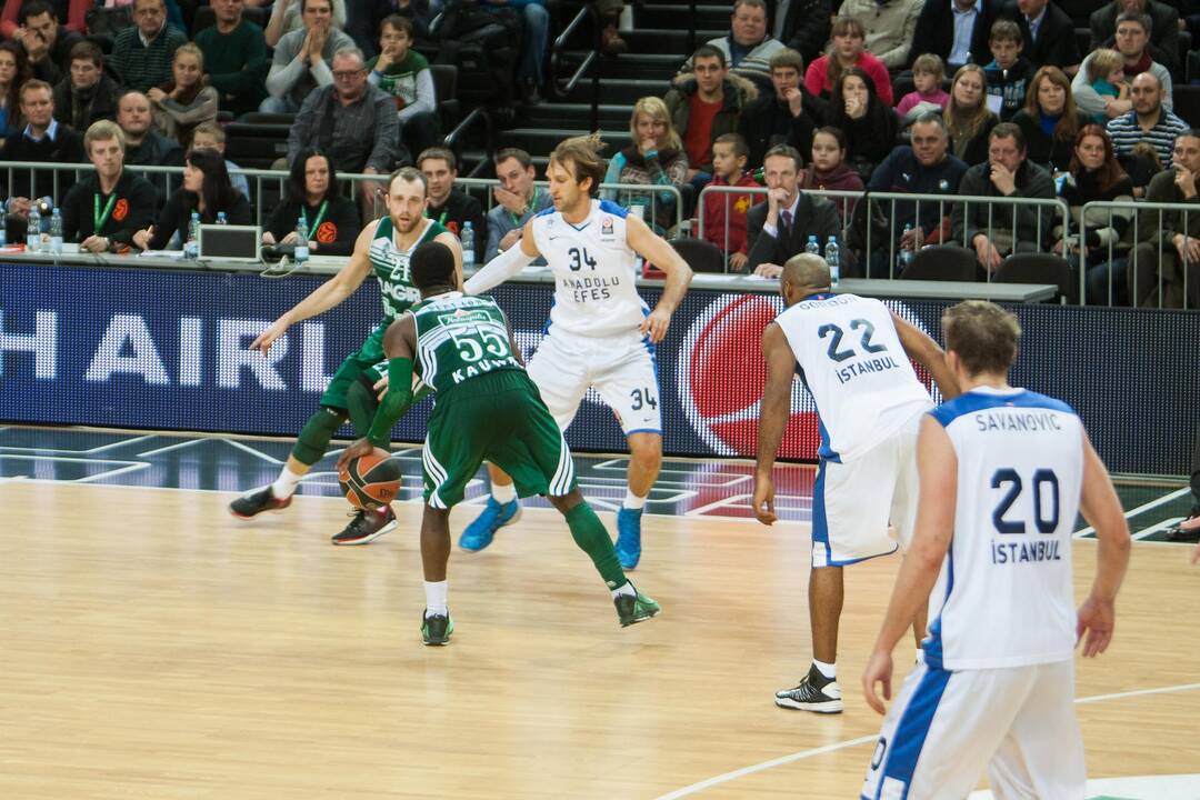 Kauno „Žalgiris“ - Stambulo „Anadolu Efes“