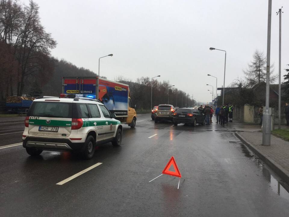Avarija Jonavos gatvėje