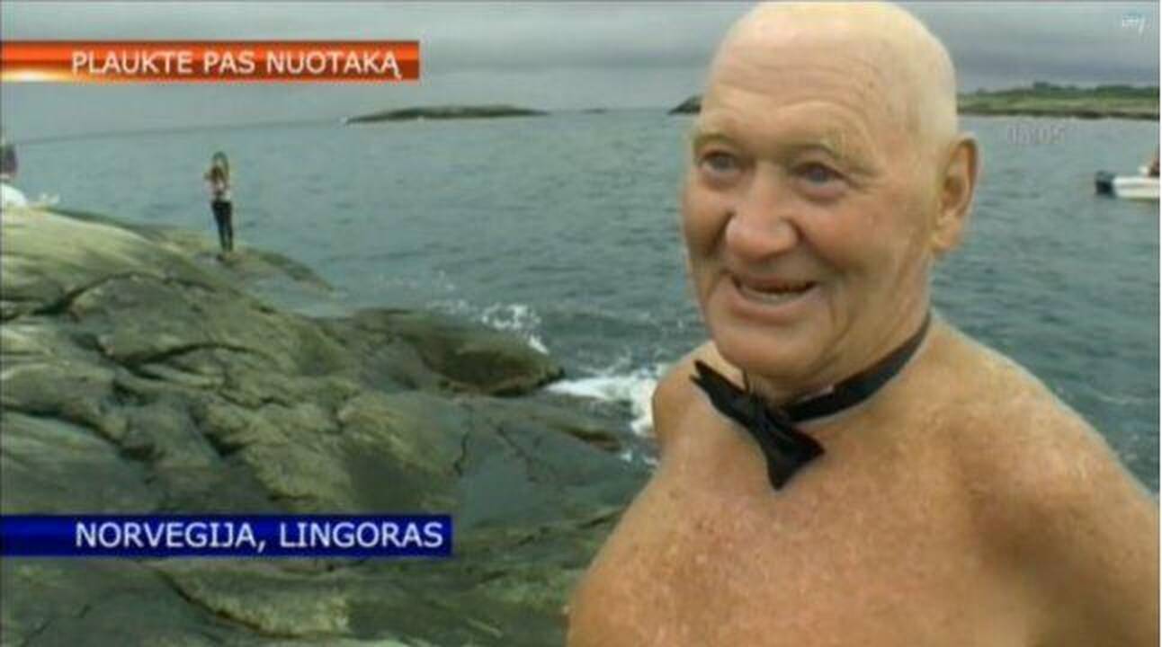 Netikėtose norvegų vestuvėse jaunikis į ceremoniją plaukė fjordu
