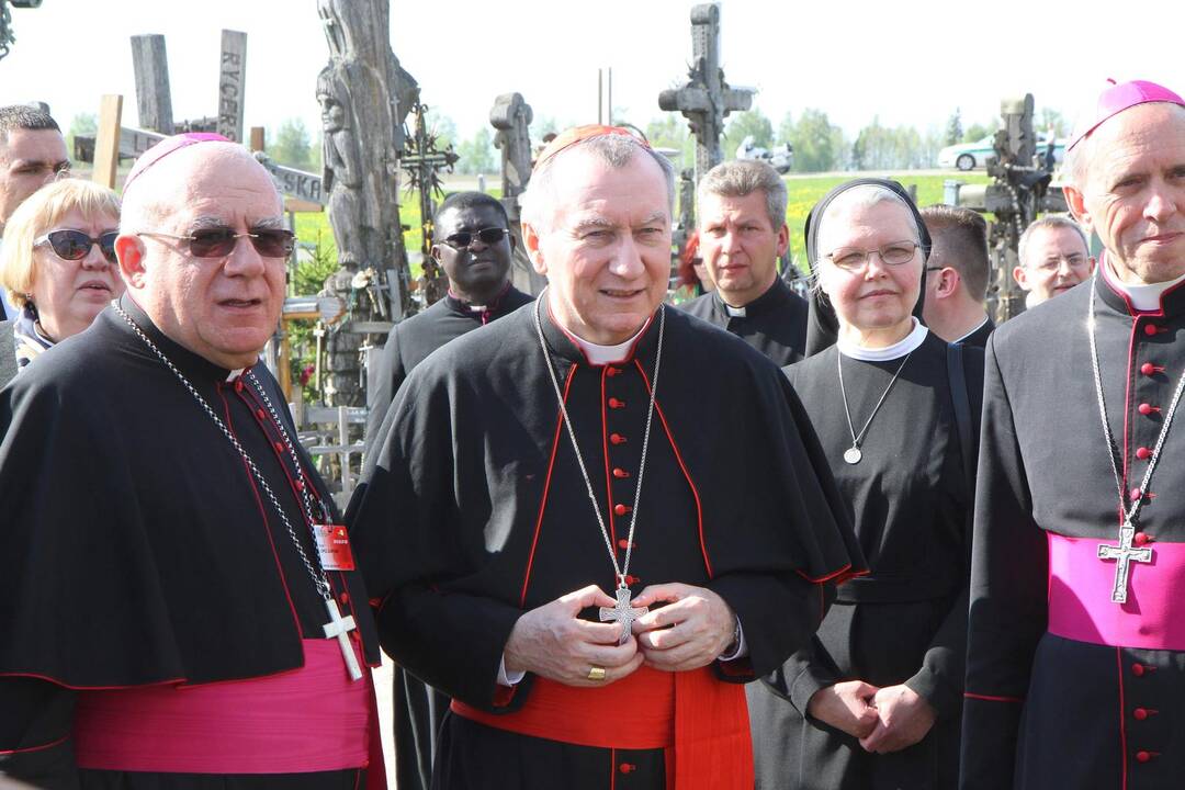 Lietuvoje vieši Vatikano valstybės sekretorius P.Parolinas 