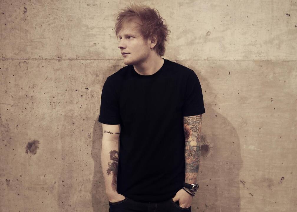 Pirmą kartą Lietuvoje – britų muzikos žvaigždė Ed Sheeran