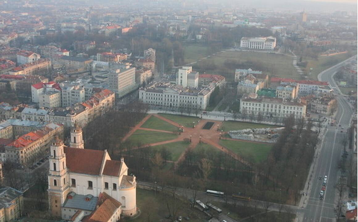Naujoje Lukiškių aikštės koncepcijoje - regionų kalneliai