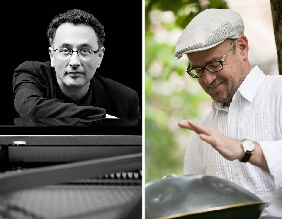 Fali Pavri (kairėje) ir Bruno Bieri (dešinėje)