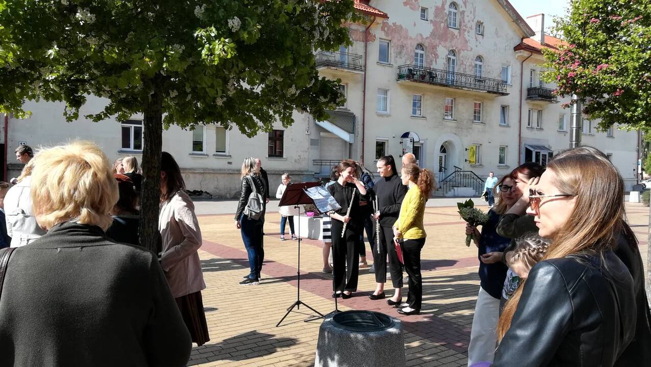Klaipėda prisijungė prie akcijos „Ačiū, Lietuva!“