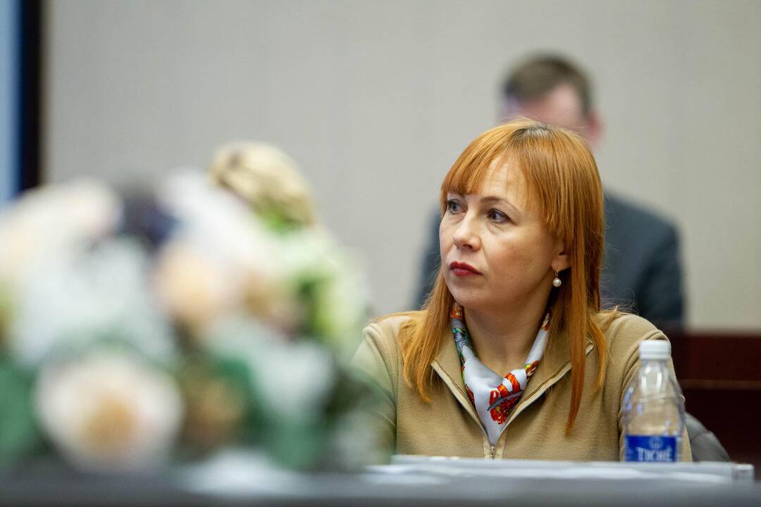 J. Petrauskienė susitiko su ministeriją užėmusiais mokytojais
