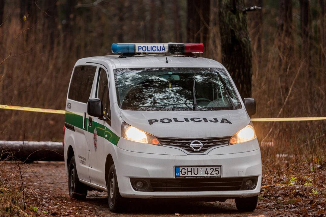 Dėl sprogmens Kleboniškio miške – tarnybų sujudimas