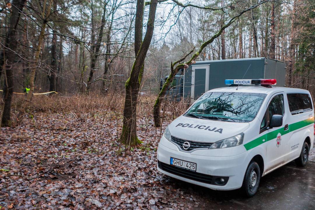 Dėl sprogmens Kleboniškio miške – tarnybų sujudimas