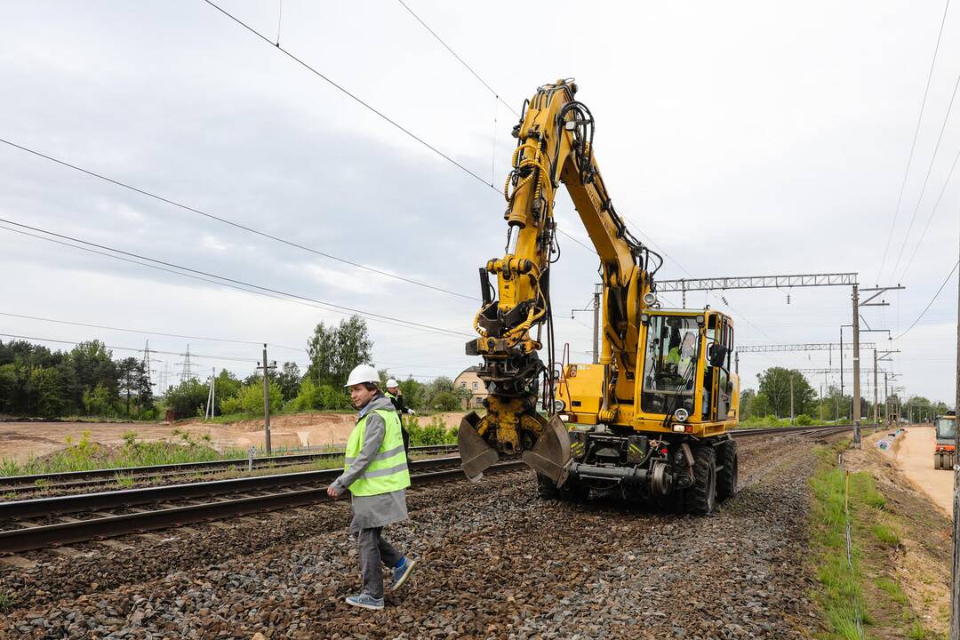Kaune pradedami „Rail Baltica“ tiesimo darbai