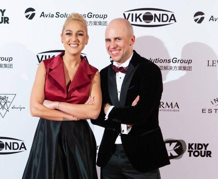 Indrė Stonkuvienė ir Vidas Bareikis