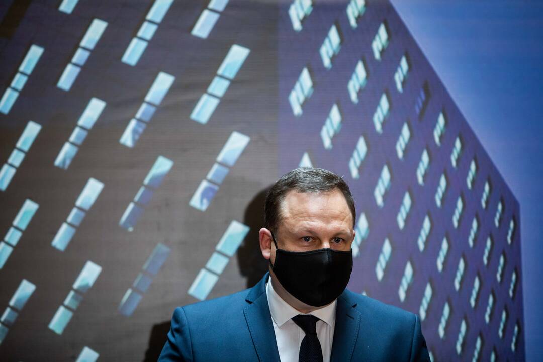 Spaudos konferencija dėl korupcinių nusikaltimų teisėsaugoje