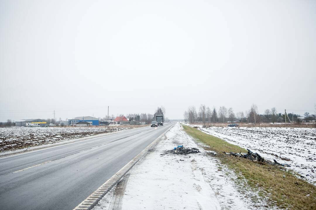 Tragiškos avarijos pakaunėje, Rokų plente, vieta 