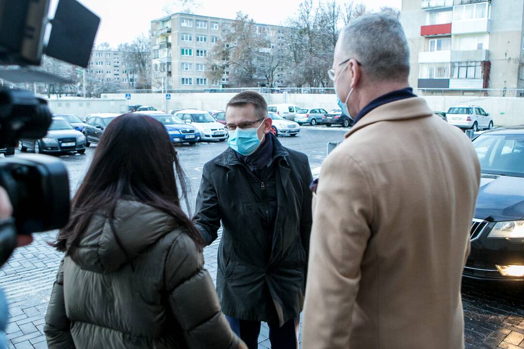 Kaune A. Dulkys pasiskiepijo trečiąja vakcinos nuo COVID-19 doze
