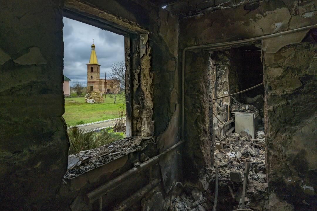 Ukraina: sunaikinta ar apgadinta 30 proc. šalies infrastruktūros