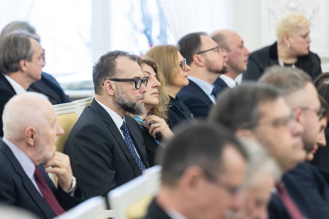 Valstybės apdovanojimų įteikimo ceremonija